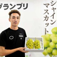 シャインマスカット、船橋産のおいしさ知って　梨農家が栽培、初の品評会　優勝は斎藤さん、糖度２０・８度！