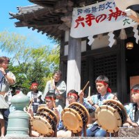 伝統の音色軽やかに　「六手の神楽ばやし」奉納　君津