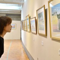 癒やしの世界たっぷり　御宿・月の沙漠記念館　水彩画家・豊増良雄回顧展
