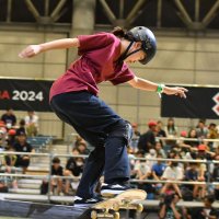 空中技に小学生ら興奮　市民招待、歓声や驚きも　選手と笑顔で交流　Ｘゲーム、幕張メッセで開幕