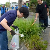 ごみ拾い道路に感謝　千葉県トラック協会山武支部