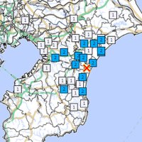 【速報】千葉市などで震度２　県北東部震源　津波の心配なし