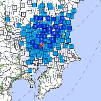  【速報】千葉県内で地震　野田で最大震度３　震源は茨城県南部、Ｍ４・３