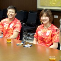 ４年後ロス五輪に意欲　パリ五輪メダリスト角田、永山選手　浦安市長へ結果報告