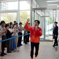 萱選手千葉市民栄誉賞　体操パリ五輪代表　「ロスで金」誓う