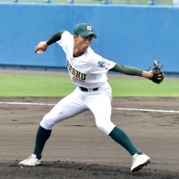 ２巡目につかまる　専大松戸・高橋　第７７回秋季千葉県高校野球大会