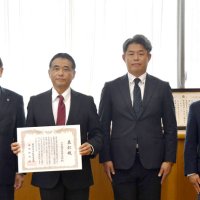 中野監督「大変光栄」　２１世紀枠千葉県推薦校　千葉黎明を表彰　県高野連