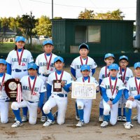 準優勝の波崎ジュニアーズ＝香取市