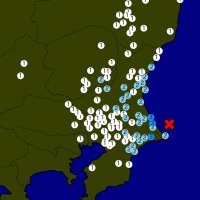 【速報】最大震度3の地震　震源は茨城県沖　M4.6　千葉県は旭市で震度3
