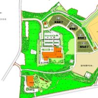 印西霊園の図面（印西地区環境整備事業組合提供）
