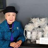 廃ペットボトルで繊細作品　オオガハスアート展示　千葉公園・Ｙｏｈａｓアリーナ