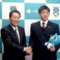 巨人ドラ１　石塚選手（八千代出身）が決意　「記録重ね記憶残る選手に」