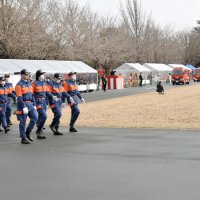 消防団員ら堂々行進　地域防災へ思い新た　佐倉で出初め式