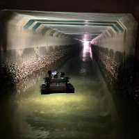ドローン使い下水管点検　水陸両用、効率化に期待　千葉市が実証実験