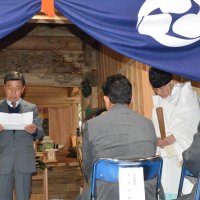 広常ゆかりの社再建　いすみ　三嶋神社で竣工祭