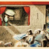 金のりんご賞を受賞したダニ・トゥレン「一等車の旅」２００８－２０２０年　（ｃ）Ｄａｎｉ　Ｔｏｒｒｅｎｔ
