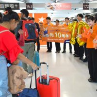【写真複数あり】成田空港第３ターミナル１０年　新たな旅行需要開拓　外国人増で観光地結節点に