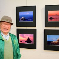 フィルム写真に魅了されて　茂原で展示、３０人１７０点　最高齢・成瀬博道さん（８９）「房総の富士山」２１点