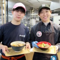 学生経営の食堂オープン　丼もの、ラーメン店　千葉商大内に２店舗