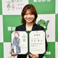習志野ＰＲ大使にハロプロ川名凜さん　「自然や人の魅力届ける」　市、コラボにも意欲　