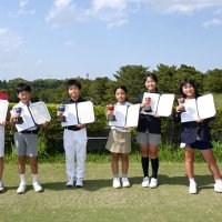 千葉県小学生ゴルフ大会　水越、竹内が熱戦制す