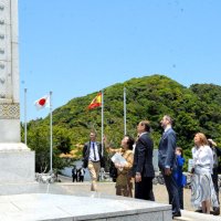 ４００年前の救助に感謝　培った友情、絆再確認　御宿にスペイン視察団