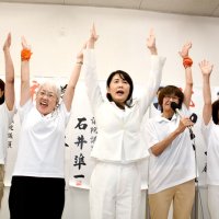 企業誘致で税収増　北千葉道路は「最重要課題」　鎌ケ谷市長選　芝田氏再選