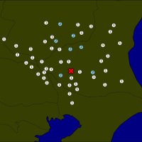 【速報】関東でＭ３．５の地震　震源は茨城県南部、最大震度２　千葉県は野田市などで震度１　栃木、群馬、埼玉も揺れ