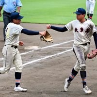 双子共にプレー　大多喜・正木兄弟　第１０７回全国高校野球　千葉大会　第２日