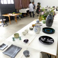 個性光る陶芸１２３点　市原のサークル「呂久ろ」作品展　１５日まで