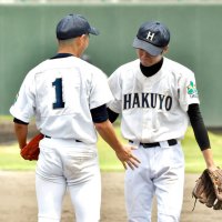 気迫の投球、ナイン鼓舞　久保木　佐原白楊　第１０７回全国高校野球　千葉大会　第５日