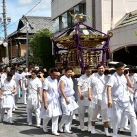 小見川祇園祭が開幕　暑さに負けず　みこし勇壮に　２０日最終日　屋台集結、引き回し　香取