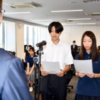 広島で「平和の尊さ学ぶ」　市川の中学生１６人出発式　【戦後８０年ちば】