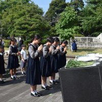 核なき世界、平和へ誓い　広島原爆で黙とう、献花　八千代　【戦後８０年ちば】