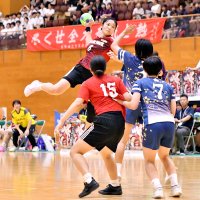 昭和学院・浜口値千金の同点ゴール　女子ハンドボール　全国高校総体　第１６日