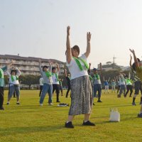 ラジオ体操参加１００万人突破　佐倉・西志津広場で全国初　２０年超毎朝継続、節目祝う