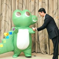 千葉県民に金融教育推進を　金融庁キャラ、熊谷知事表敬