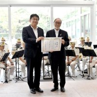 高額な寄付で基金創設　金綱さんに感謝状贈る　千葉市