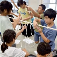 一日かけ防災学ぼう　習志野・秋津小で体験イベント　アルファ化米も体験