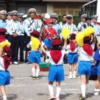 園児が一日署長就任　演奏で交通安全ＰＲ　富津署