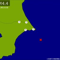 【速報】関東で地震　Ｍ4.4　震源は千葉県東方沖　地震が及んだ地域人口27万人