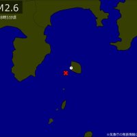 【速報】関東で地震　Ｍ2.6　震源は伊豆大島近海