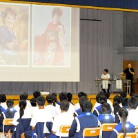 性の多様性考える　トランスジェンダーが講演　勝浦中