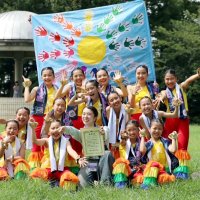 ８月の全日本小中学生ダンスコンクール東日本大会で全国出場を決めた「Ｈａｐｐｙ　Ｍａｇｉｃａｌ」（Ｈａｐｐｙ　Ｓｔａｒｓ提供）