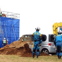 教訓生かし備え万全に　津波想定、３０００人一丸　館山で九都県市防災訓練