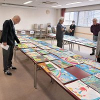 ＮＴＴ児童画コンクール　最優秀作品など２２点決定　千葉市で審査会