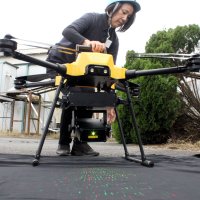 鳥インフル防止へ新装置　ドローンでレーザー照射　感染源の野鳥撃退　ＮＴＴ東グループ