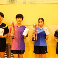 秋の南総中学卓球　１３校の１７０人が熱戦