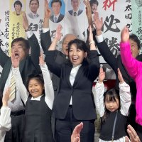 ５０年後見据え「市政前へ」　子育て支援などにも注力　柏市長選、太田氏再選