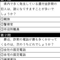 電話de詐欺最前線　１２月４日現在（暫定値）